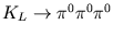 $K_L \rightarrow\pi^0\pi^0\pi^0$