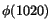 $\phi(1020)$