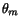 $\displaystyle \theta_m$