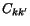 $\displaystyle C_{kk'}$