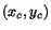 $ (x_c,y_c)$
